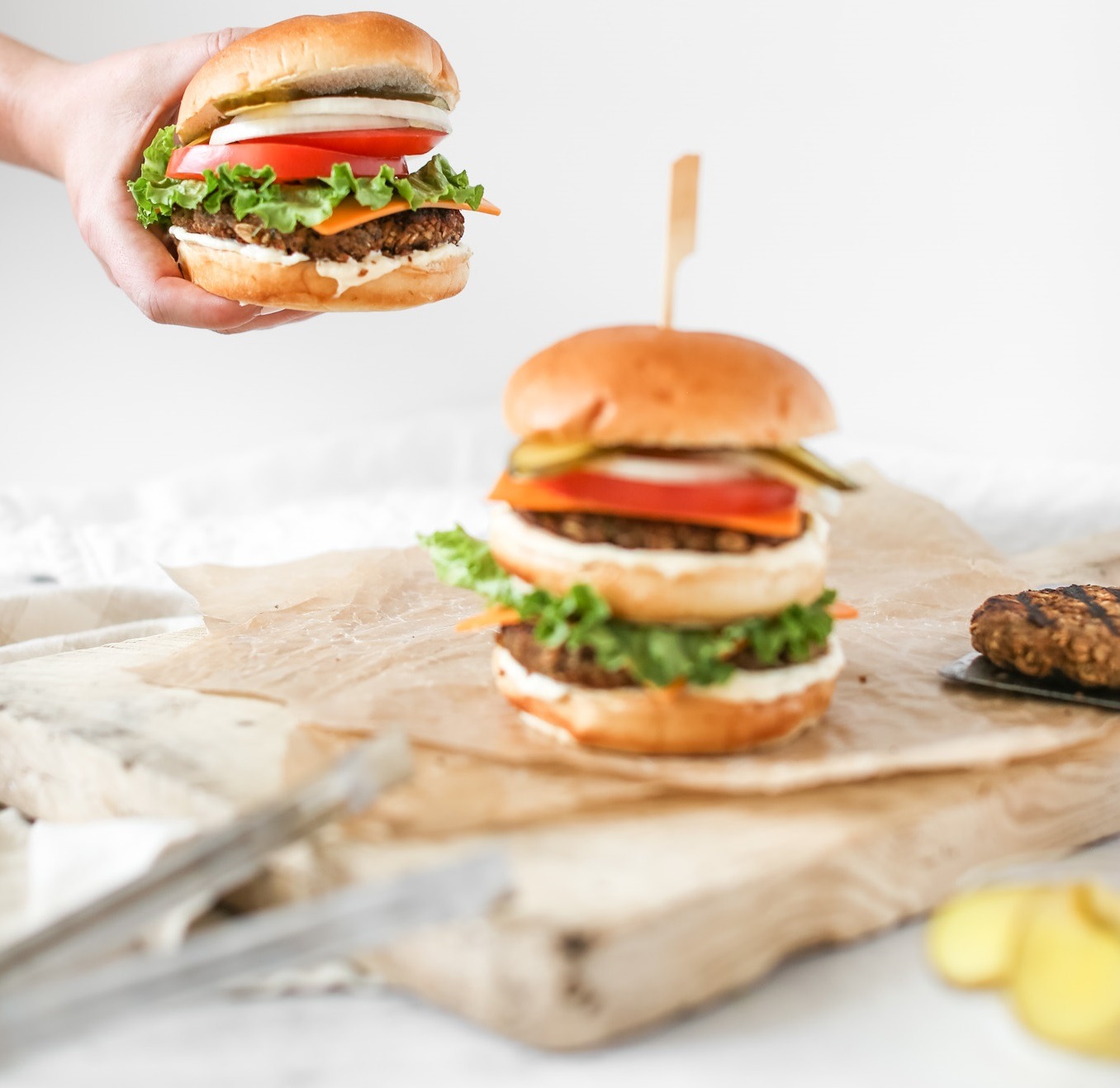 the-best-veggie-burger-recipe-schonefoods