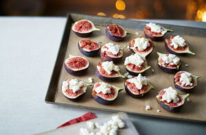 Roasted Fig and Goat Cheese - blog banner